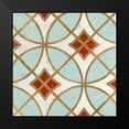 thumbnail image 2 of Yamada, Morgan 20x20 Black Modern Framed Museum Art Print Titled - Garden Tile 1, 2 of 5