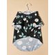thumbnail image 2 of PETSIN Petsin 1pc Black Pet Shirt With Daisy Print, 2 of 5