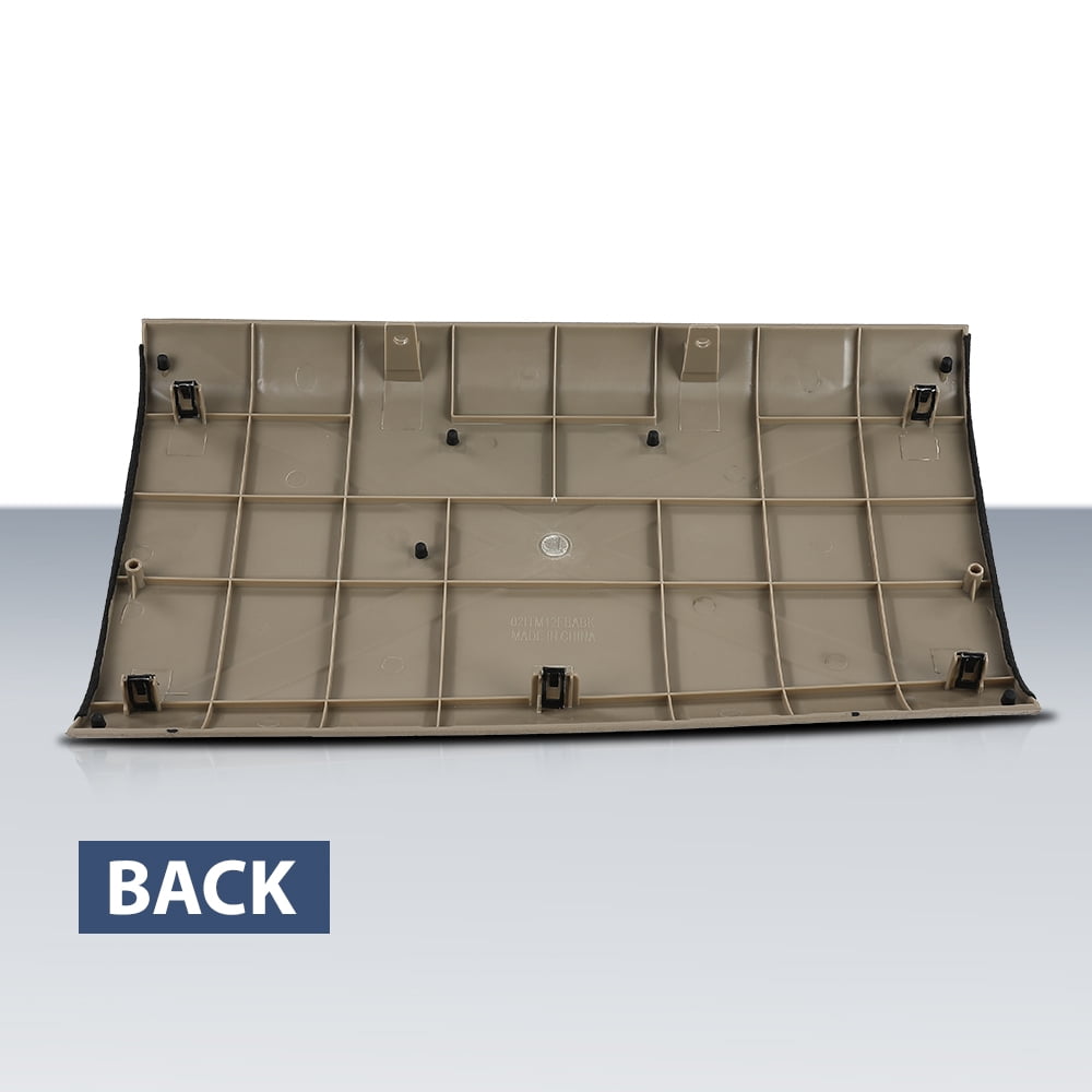 PIT66 Dash Trim Panel Cover Right Passenger Upper Above Glovebox Beige Fit for Ford F150 2004-2008