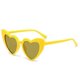 thumbnail image 1 of New Heart-shaped Sunglasses for Women, Trendy Cute Heart Glasses Retro Taylor Sunglasses (yellow) Fashion Eyewear, 1 of 4