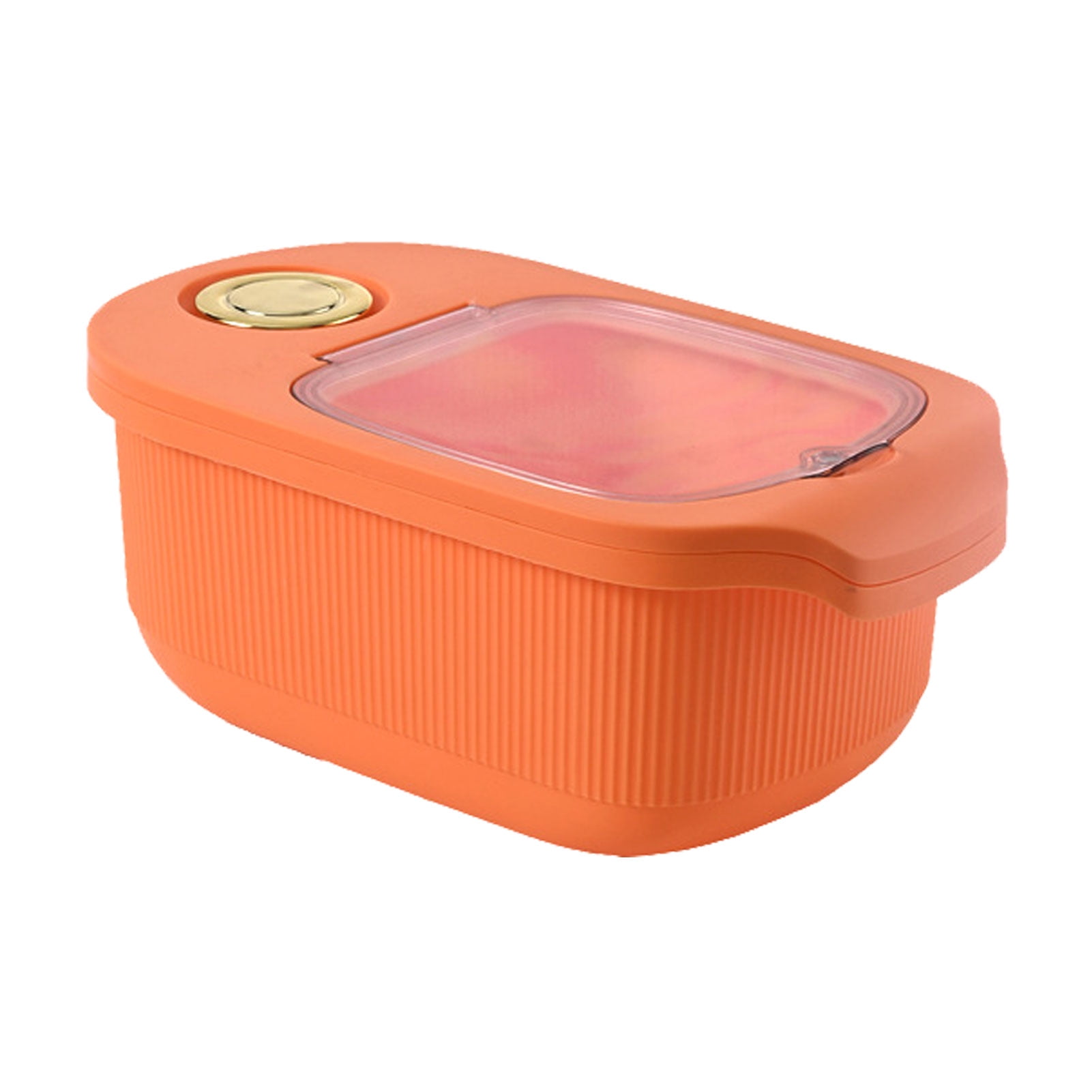 SHYPT Rice Bucket Insect-proof And Moisture-proof Sealed Household Kitchen Storage Box Container with Lid 30 Kg Rice Box Flour Bucket Color : A 