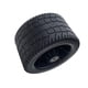 thumbnail image 2 of Carros utilitarios de repuesto de 10cm de ancho, rueda giratoria a prueba de pinchazos, accesorio duradero negro para industrial de sacos, 2 of 9
