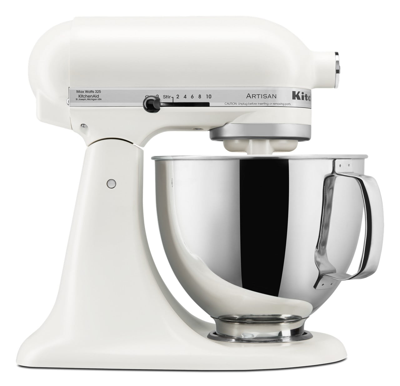 KitchenAid Artisan ホワイト ミキサー (米国購入品) KitchenAid Artisan 5 Qt Stand Mixer, Porcelain White, Tilt-Head