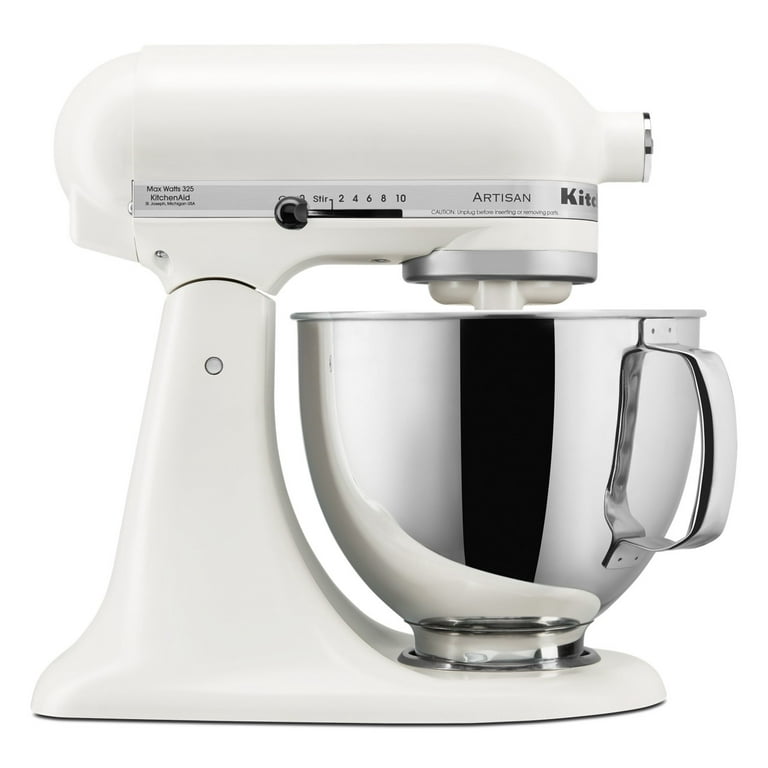限定特価　KitchenAid Artisan ホワイト ミキサー KitchenAid 5-Quart Artisan Stand Mixer with Attachments