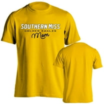 University of Southern Mississippi Golden Eagles Mom Proud Parent Short Sleeve T-Shirt