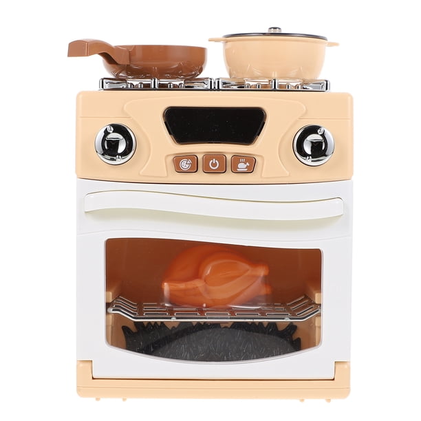 KAKOWELY 1 pieza de juguete de simulación de horno, divertido mini horno, muebles de juguete, casa de juegos, suministro