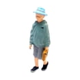 thumbnail image 3 of Figura de juguete a escala 1/64, pequeño sombrero de pescador para niño, artesanía práctica, decoración de escritorio, juguete educativo realista a, 3 of 10