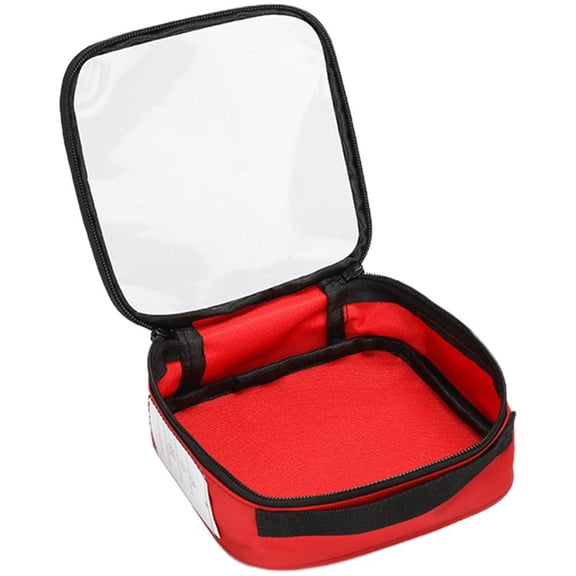 vlrwzc Portable Medical Storage Bag Outdoor First Aid Kits Drug Pack Storage Bag Waterproof Travel Medicine Bag for Home Travel