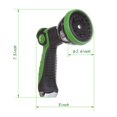 thumbnail image 4 of Pistola rociadora de metal de alta presión para el hogar con adhesivo, cabezal de pistola de agua multifuncional para lavado de autos en jardín, repelente de pulgar duradero, naranja, 4 of 4