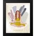 thumbnail image 2 of Barnes, Victoria 15x18 Black Modern Framed Museum Art Print Titled - Yoga Practice VI, 2 of 5