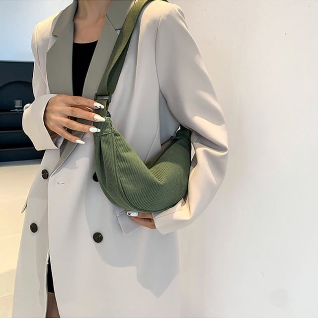 Sac Messager Tendance pour Femmes, Léger, Bandoulière, Motif Boulette, Sac en Toile Polyvalent, Accessoire de Mode Polyvalent