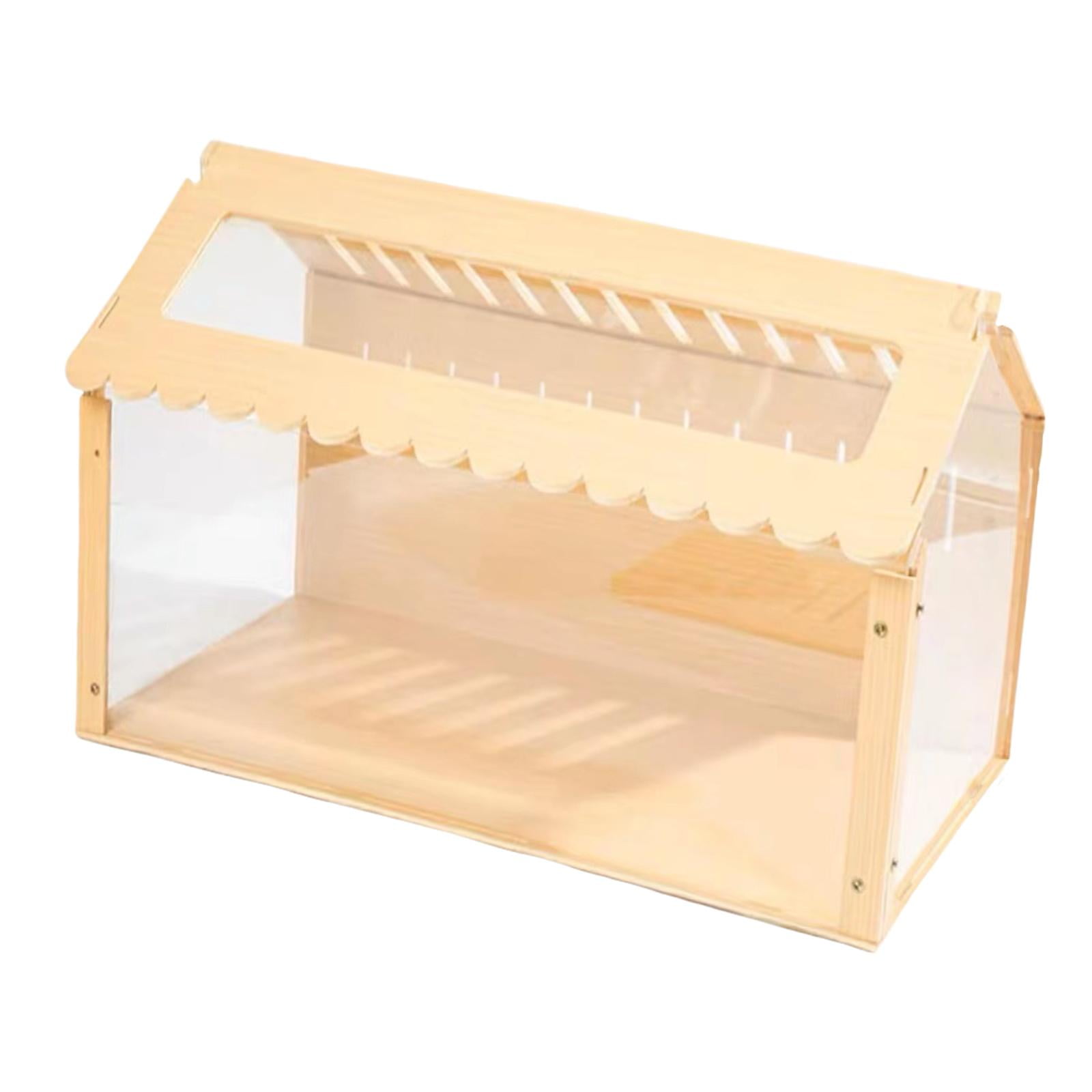 Hamster Cage Exercise Toy Nesting Habitat for Gerbils Rutin Chicken Hideaway 60x32x38CM