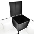 thumbnail image 2 of vidaXL 4 Piece Garden Lounge Set with Cushions Poly Rattan Black, 2 of 3