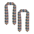 thumbnail image 2 of Fotbe Cherry Blossoms Printed Class of 2024 Graduation Stole, 2 of 7