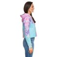 thumbnail image 3 of Ladies' Cropped Hooded Sweatshirt - COTTON CANDY - XS, 3 of 3