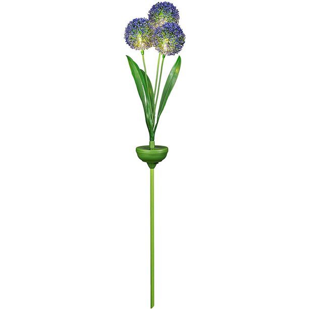 León Solar Con Iluminación Led Blanca Cálida Luz De Flor Artificial Para Exteriores Con Punta De Tierra Cateissary HA045716-02