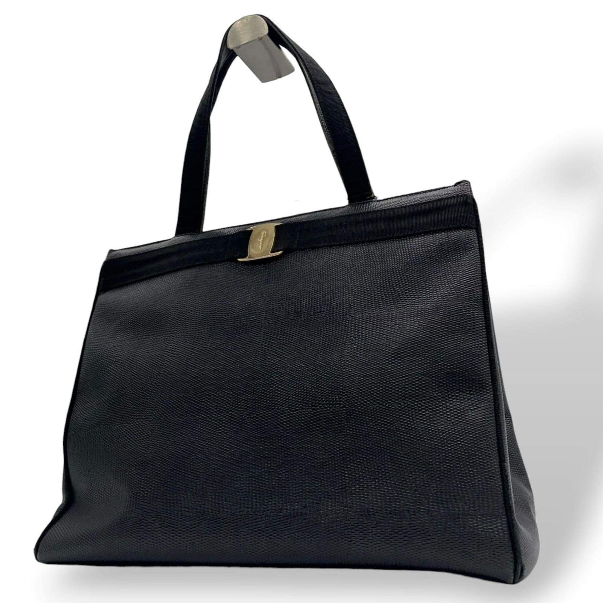 Salvatore Ferragamo Handbags : Bags & Accessories | Black