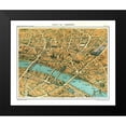 thumbnail image 2 of Philip 24x20 Black Modern Framed Museum Art Print Titled - City of London England - Philip 1904, 2 of 5