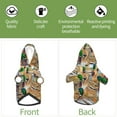 thumbnail image 3 of Uemuo Mallard Ducks for Winter Dog Hoodie Sweatshirts with Pockets Warm Dog Clothes for Small Dogs Chihuahua-X-Small, 3 of 8