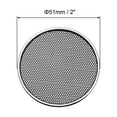 thumbnail image 2 of 4 pcs 1" Speaker Grill Mesh Decorative Circle Woofer Guard Protector Cover Audio Parts Silver, 2 of 5