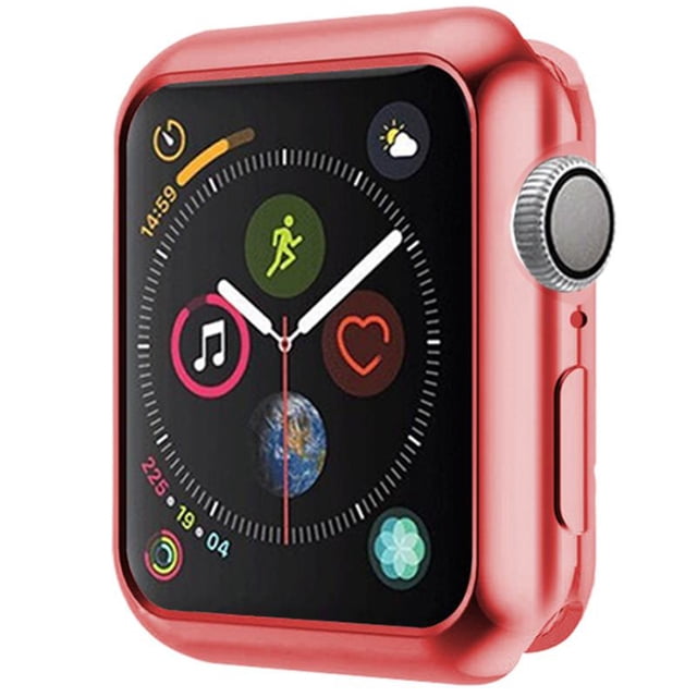 Compatible Con De Pantalla De 40 Mm, Funda a Suave Y Delgada Para rojo