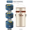 thumbnail image 1 of Food Warm Lunch Container, Thermal Lunch Container Brown A, 1 of 5