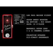 Xotic Effects Super Sweet Booster Effects Pedal