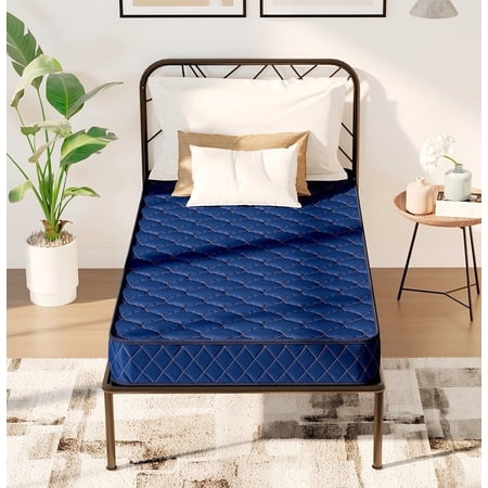 6 Inch Twin Memory Foam Mattress in a Box - Medium-Firm, Waterproof, CertiPUR-US Certified - Ideal for Bedrooms, Apartments, Bunk Beds