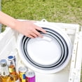thumbnail image 4 of Tarmeek Collapsible Silicone Bucket 10L Portable Foldable Water Bucket for Camping Hiking Fishing Beach Travel Car Wash Space-Saving Tear-Resistant Lightweight with Handle, 4 of 9
