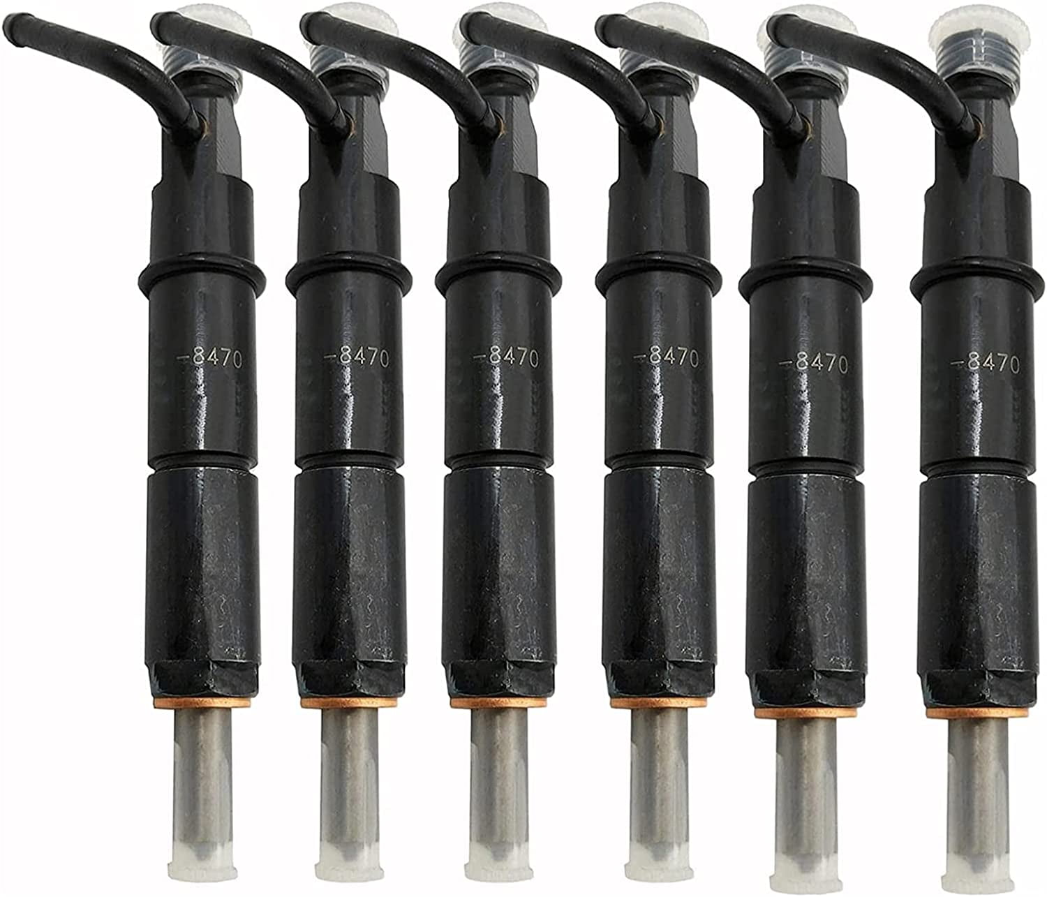 Seapple 6X Fuel Injector 2128470 Fit For Caterpillar CAT 320 320C