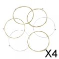 thumbnail image 1 of Runquan 4x6pcs Acoustic Guitar Stainless Steel String A101, 1 of 8