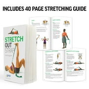 The Original Stretch Out Strap with Exercise Book, Top Choice Stretch Out Straps for Physical Therapy, Yoga Stretching Strap or Knee Therapy Strap by OPTP