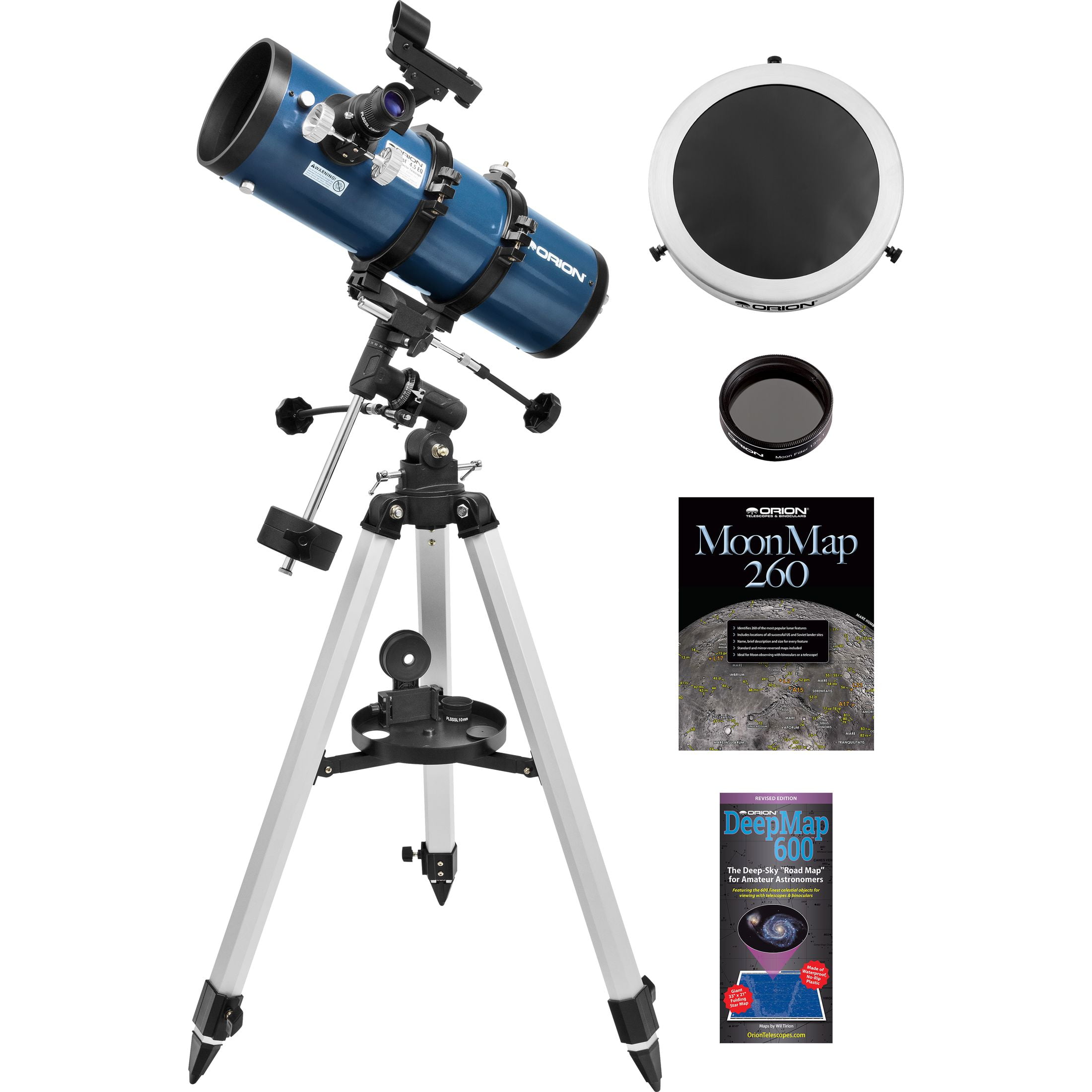 Orion StarBlast II 4.5 EQ Reflector Eclipse Plus Kit 