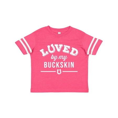 

Inktastic Buckskin Horse Lover Gift Idea Gift Toddler Boy or Toddler Girl T-Shirt