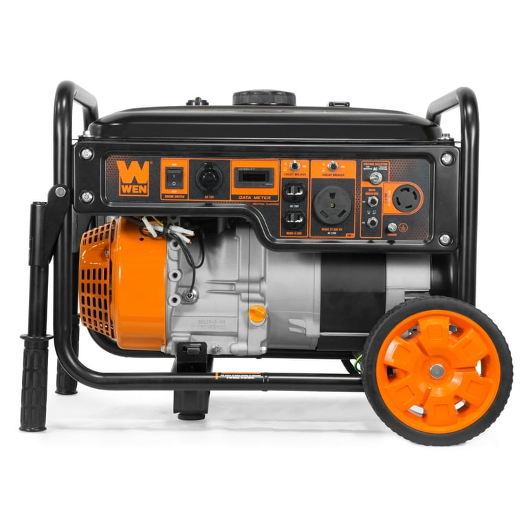 WEN 6000-Watt RV-Ready Portable Generator with Wheel Kit, CARB Compliant WEN 6000-Watt RV-Ready Portable Generator with Wheel Kit, CARB Compliant
