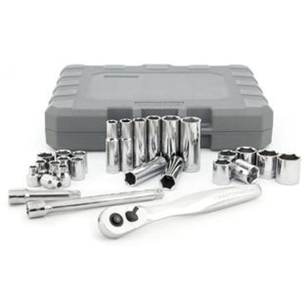 Craftsman Socket Wrench Set 27 pc. 3/8" Drive with 75Tooth Ratchet