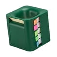 thumbnail image 2 of 5 en 1 Sticky Note Dipser Dispenser Sticky Note Rolls Almacenamiento multifuncional Verde profundo, 2 of 8