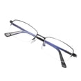 thumbnail image 4 of Gafas con media montura metálica SANHOOPOLO que bloquean la luz azul, 4 of 9