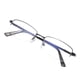 thumbnail image 4 of Gafas con media montura metálica SANHOOPOLO que bloquean la luz azul, 4 of 9