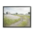 thumbnail image 2 of Stupell Industries Peaceful Country Road Rural Flower Buds Blooming Painting White Framed Art Print Wall Art, Design by Kim Allen, 2 of 5