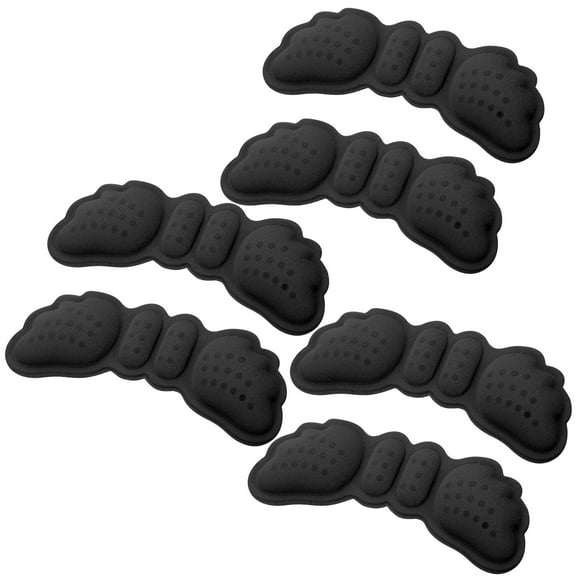OATIPHO 5Pairs Thick Black Heel Pads Comfortable Soft Protective Foot Cushions