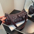 thumbnail image 2 of Bolso bandolera de moda para uso diario, estilo baguette, 2025, nuevo, moderno, para motocicleta, bolso bandolera de hombro de alto valor., 2 of 5