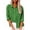 Peak Green, variant on Samickarr Button Down Shirts For Women Turn-Down Collar Dress Shirts Long Sleeve Work Blouses Collared Tops Tunics With Pocket