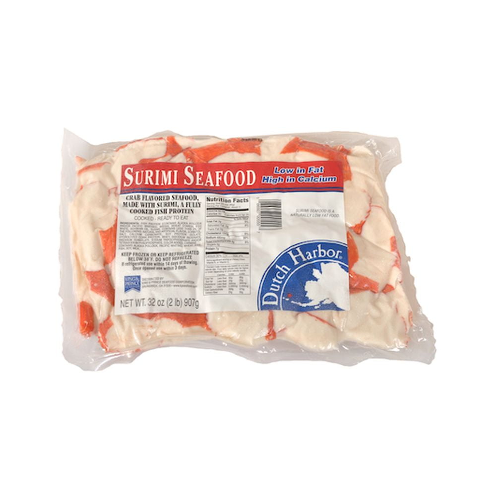 King and Prince Dutch Harbor Chunk Surimi, 2 Pound - 10 per case.