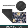 thumbnail image 6 of Pioneer Flower Floral Print Pattern Kitchen Rugs Sets Of 2,Anti Fatigue Kitchen Mat Rugs Non Slip Washable,Decorative Kitchen Floor Mats for Kitchen,Sink,Laundry,17"x30"+17"x47", 6 of 7