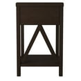 thumbnail image 6 of "East at Main Wright 23"" Tall Brown Solid Wood Nightstand with 1 Drawer, Rustic Wooden Side Table", 6 of 6