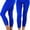 Royal Blue, variant on ToBeInStyle Women's One Size Studded Accent 32" Full Length Leggings