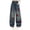 Navy, variant on HAJWOH Baggy Jeans for Girls Wide Leg Cute Bow Star Jeans Kids Elastic Wasited Denim Pants 5-14Y