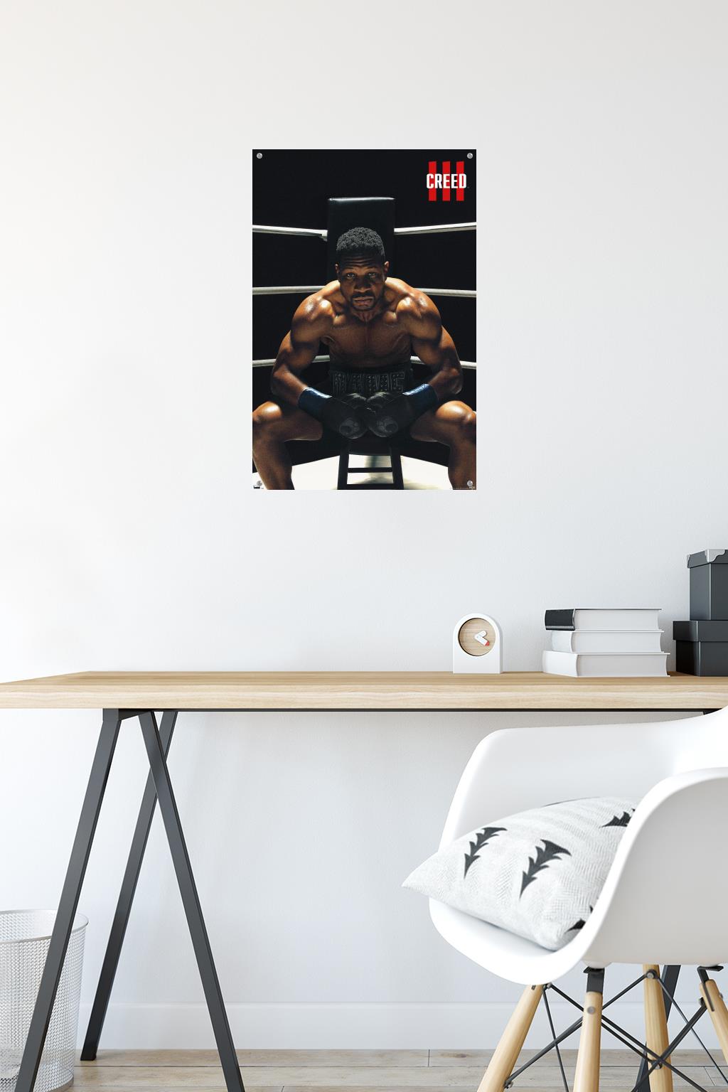 Creed III - Damian One Sheet Wall Poster with Push Pins, 14.725" x 22.375"