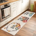 thumbnail image 2 of Runner Rug 2'x6', Fall Pumpkins Washable Non-Slip Hallway Runner Rugs, Thanksgiving Autumn Gnomes Truck Leaf Bedside Rugs Floor Mats Carpet Runners for Kitchen Bathroom Laundry Room, 2 of 8